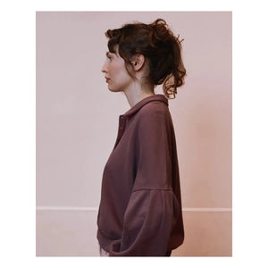 Emile et Ida - Sweat Polo Ennie | Plum