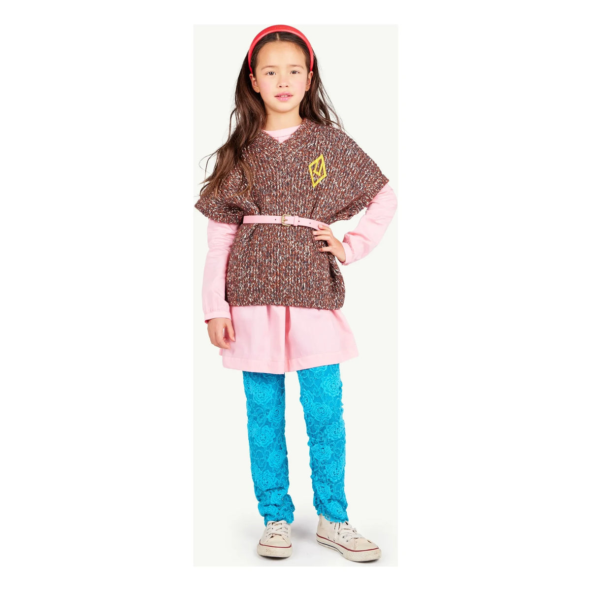 The Animals Observatory - Leggings Cocodrilo de Encaje | Azul