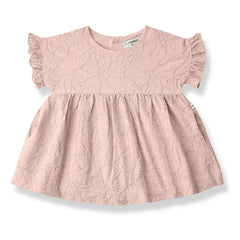 1+ in the family - Vestido bordado Satuna | Rosa empolvado