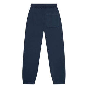 Smallable Kid - Pantalón de chándal de algodón orgánico lavado azul