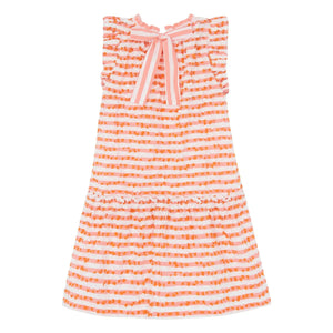 Tartine et Chocolat - Vestido sin mangas de rayas | Blanco