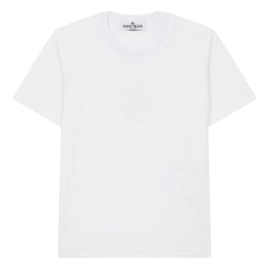 Stone Island - Camiseta Lisa | Blanco