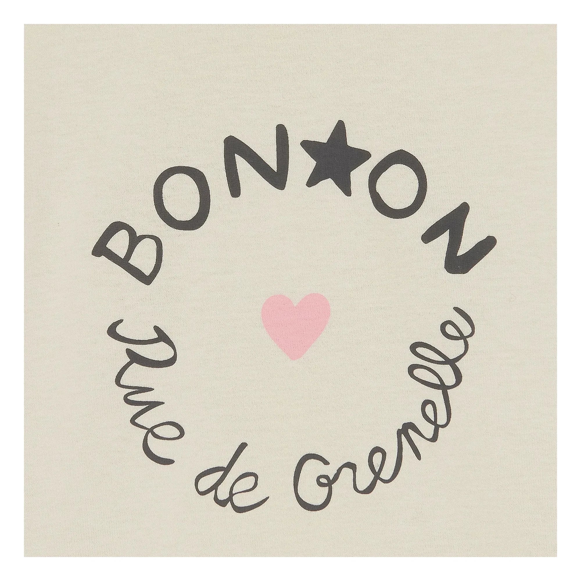 Bonton - Napo Bébé Cápsula 25 años Contraste Camiseta | Crema