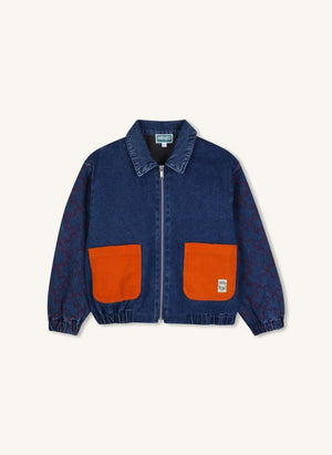 Kenzo - 1970 Denim Chaqueta con cremallera | Mavi