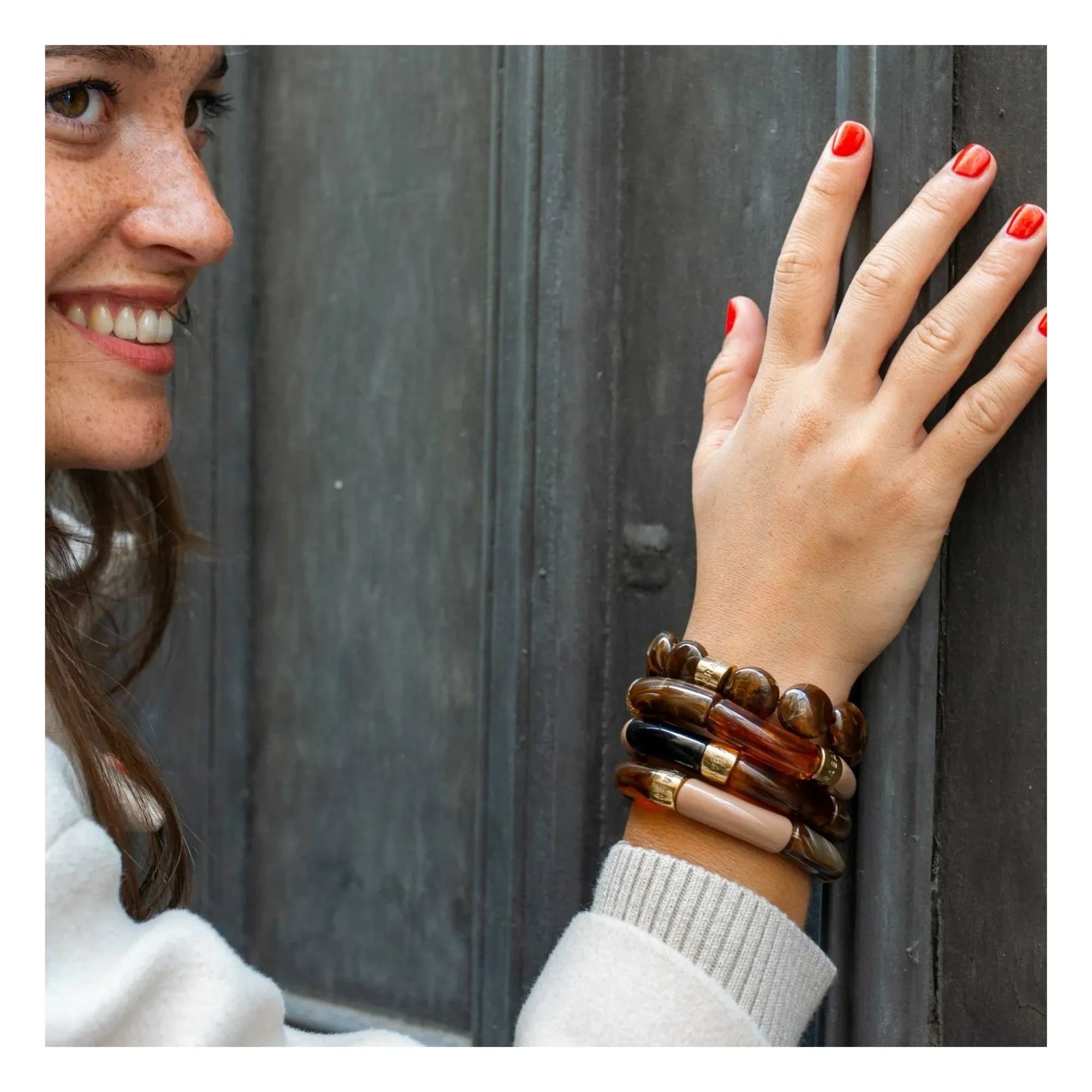 Pulsera Parabaya - Moca 3 | Marrón