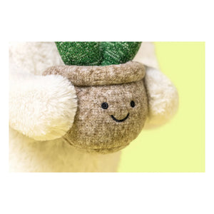 Jellycat - Planta de peluche de conejo