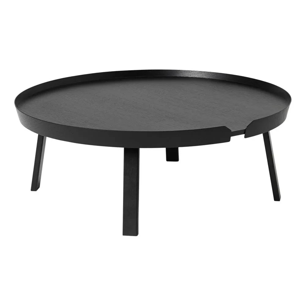 Mesa Auxiliar Redonda Muuto | Negra