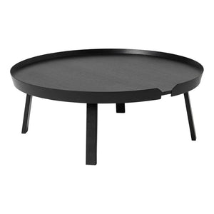 Mesa Auxiliar Redonda Muuto | Negra