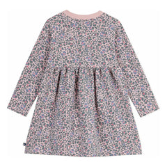 Petit Bateau - Vestido Sudadera con Estampado Floral | Rosa
