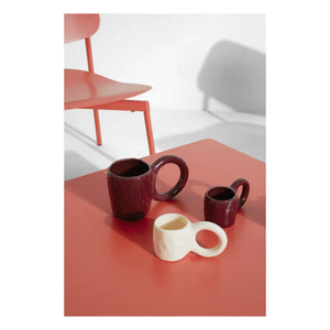 Petite friture - Juego de 2 tazas de espresso Donut, Pia Chevalier | Burdeos