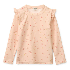 Liewood - Camiseta de baño con protección UV Tenley Mariposas Fibras Recicladas | Rosa