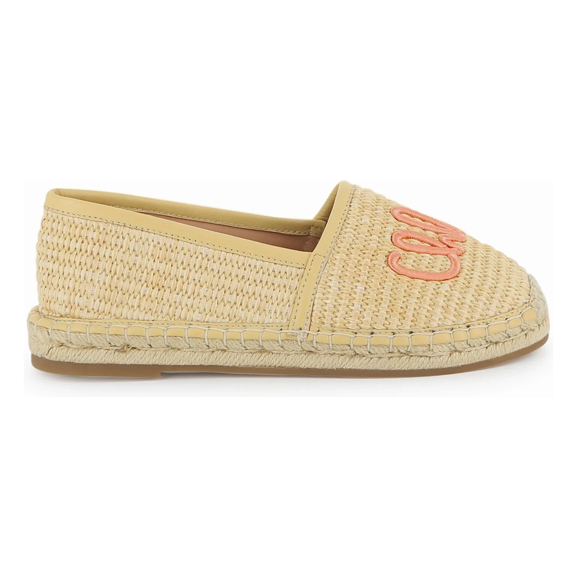 Chloé - Alpargatas de rafia | Beige