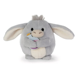 Peluche de burro "Nici - Earl" y disfraz de Mago Fluorescente | Gris