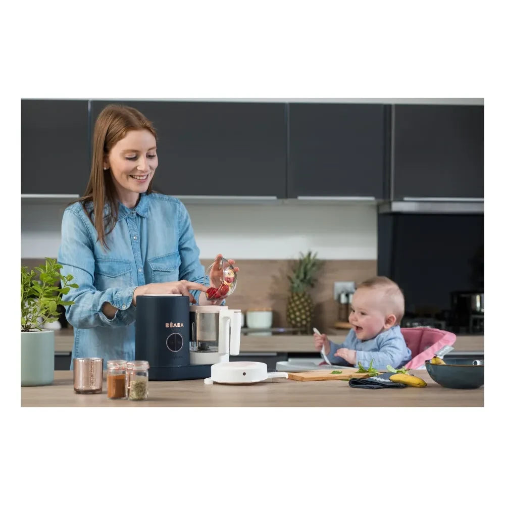 Béaba - Robot de cocina BabyCook Neo 4 en 1 | Azul Noche