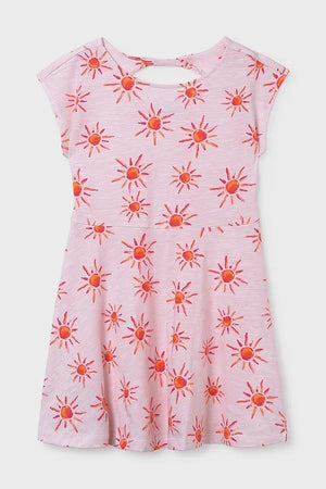 Vestido infantil de algodón Mayoral