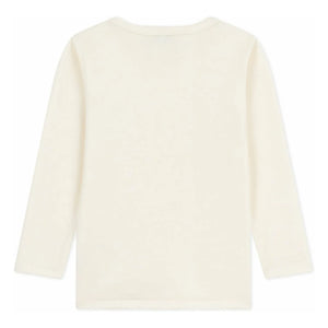 Petit Bateau - Camiseta de lana | Crudo