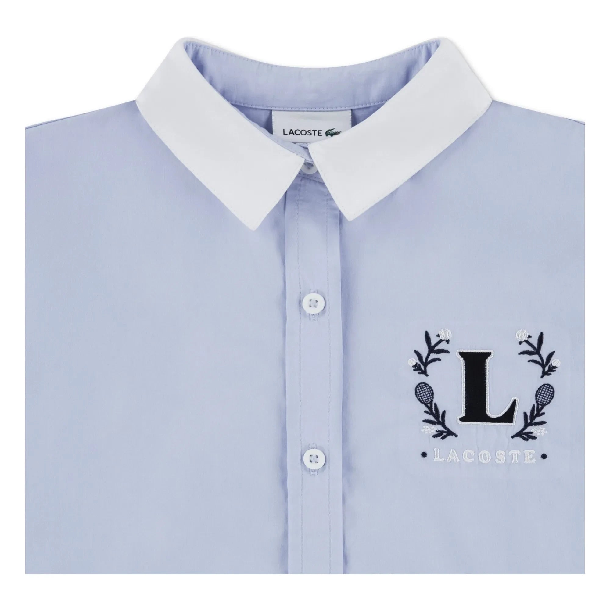 Lacoste - Camisa L Algodón orgánico | Azul claro