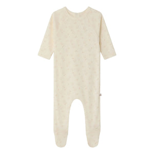 Bonpoint - Pijama Tif Poussins Algodón Orgánico | Crema