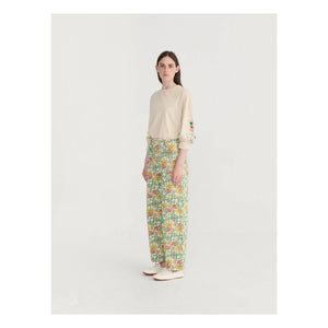 Bobo Choses - Pantalón de algodón orgánico Herbalists | Verde