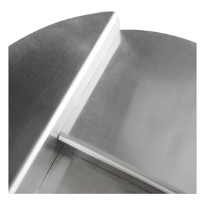 Frama - Mesa auxiliar de aluminio Rivet