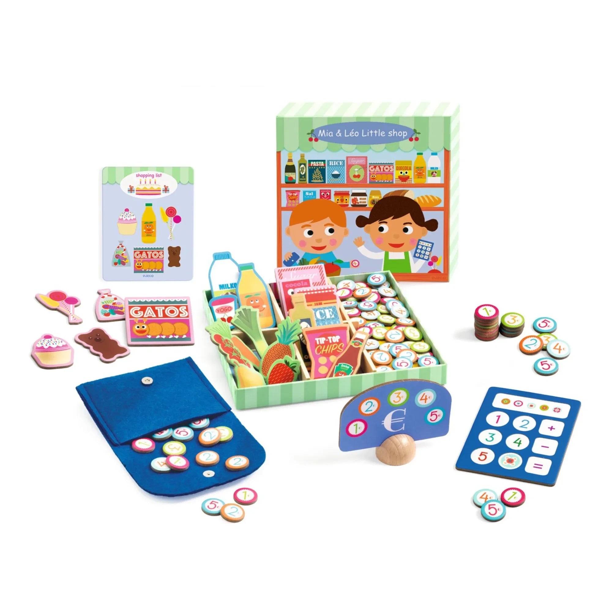 Djeco - Mia y Léo Tienda Pequeña