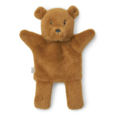 Liewood - Marioneta de oso de peluche Honor | Caramelo dorado