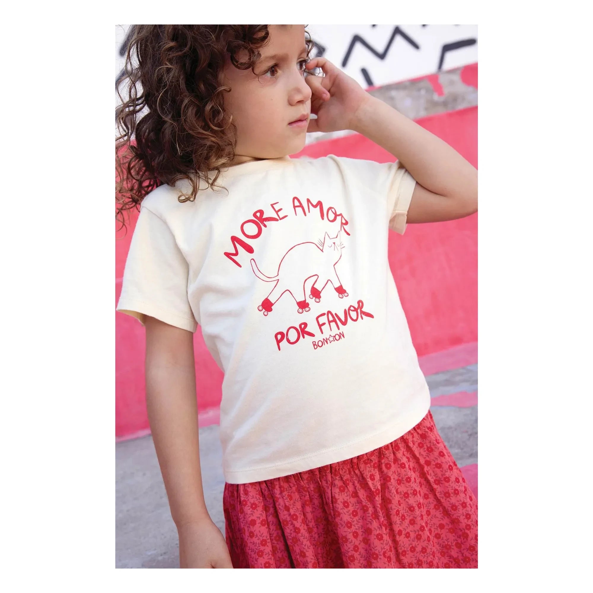 Bonton - Camiseta Tubo Amor | Vainilla