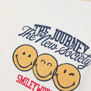 La nueva sociedad - Sudadera Smiley | Beyaz