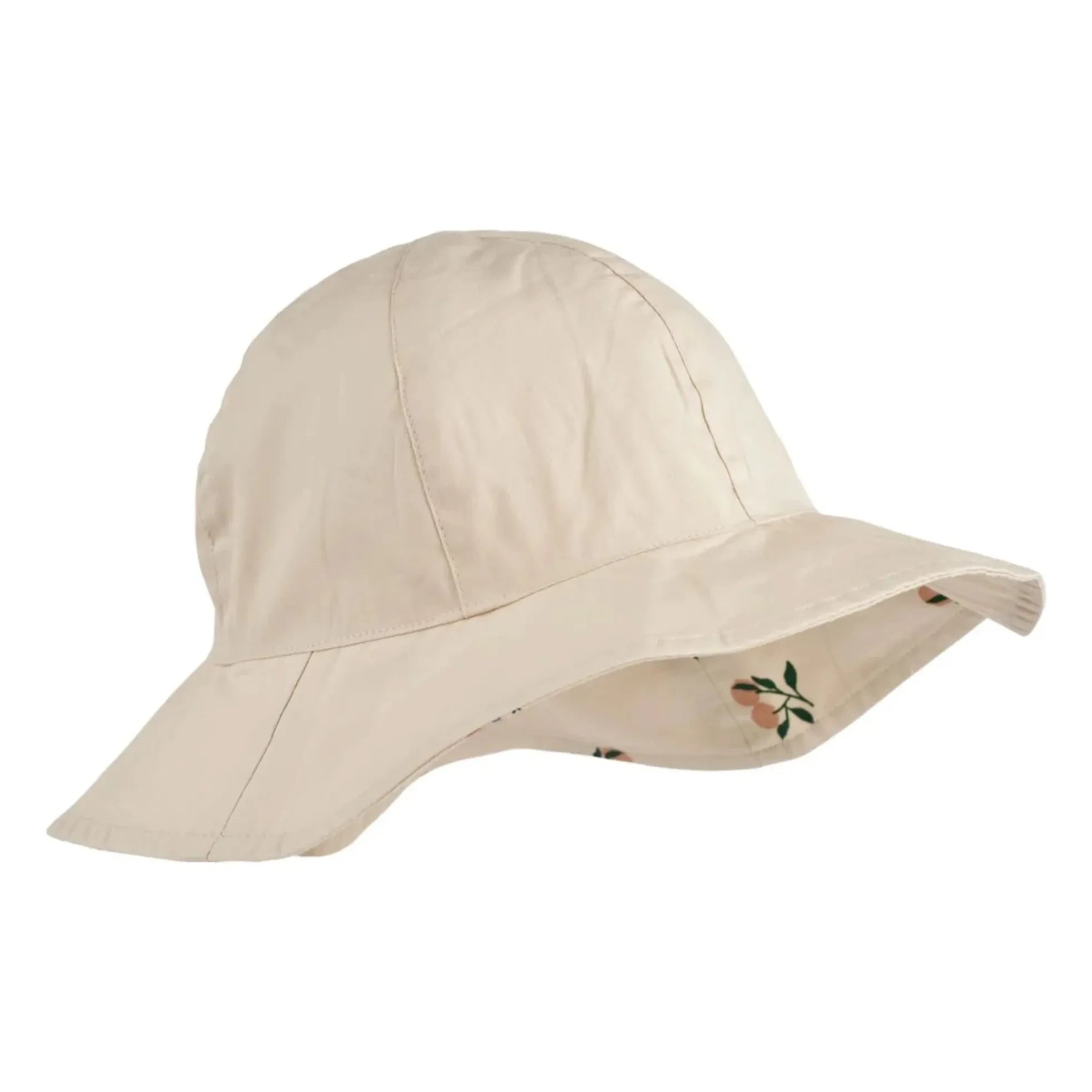 Liewood - Sombrero de algodón orgánico reversible Amelia | Rosa empolvado