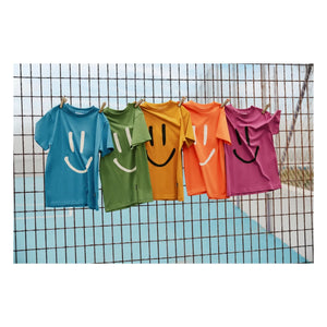 Molo - Camiseta de algodón orgánico Roxo Smile | Verde