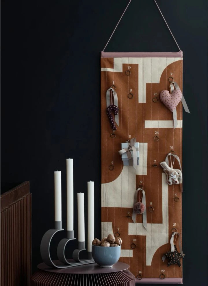 Broste Copenhagen - Calendario de Adviento de Algodón | Camel