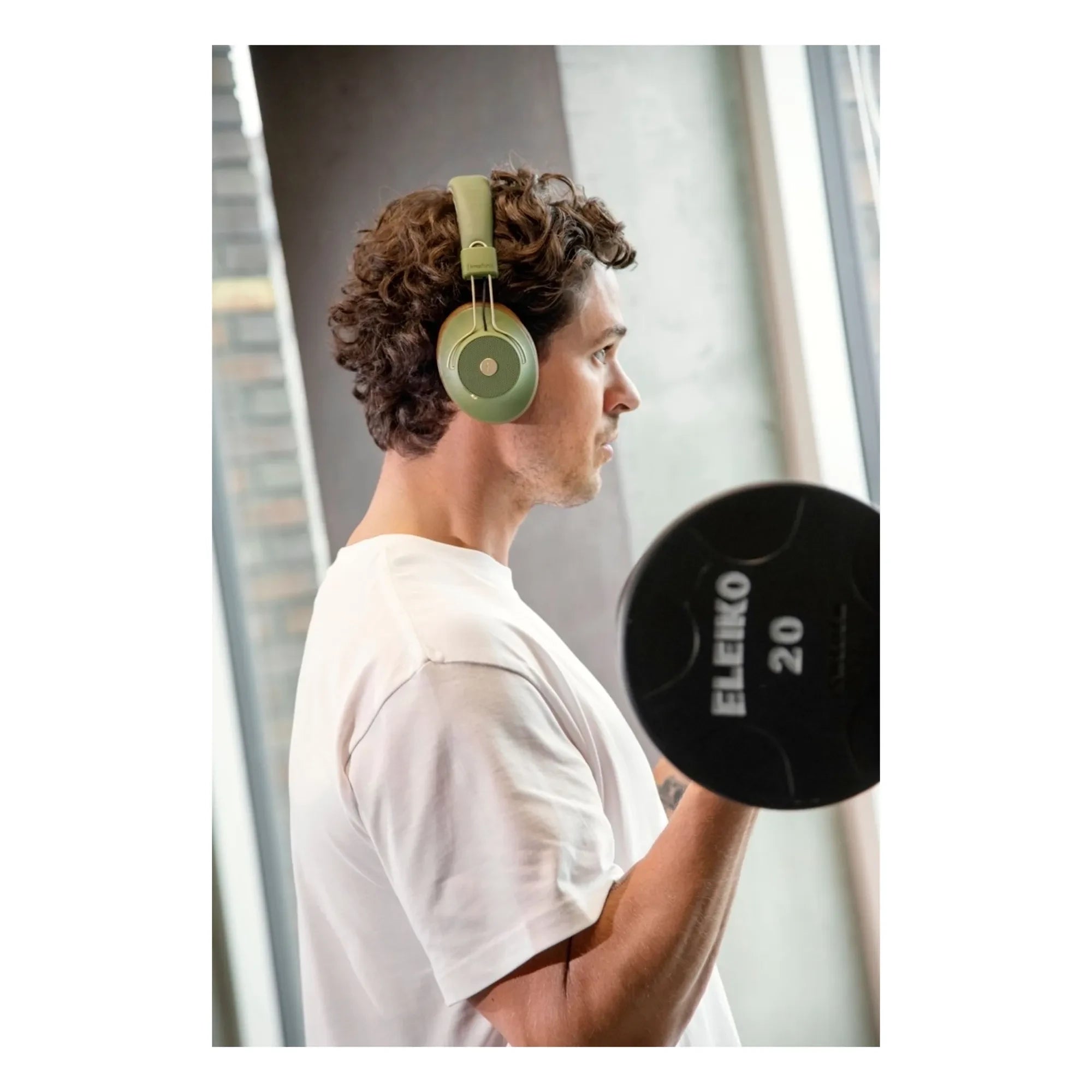 Kreafunk - Auriculares Bluetooth aBEAT Qi | Verde