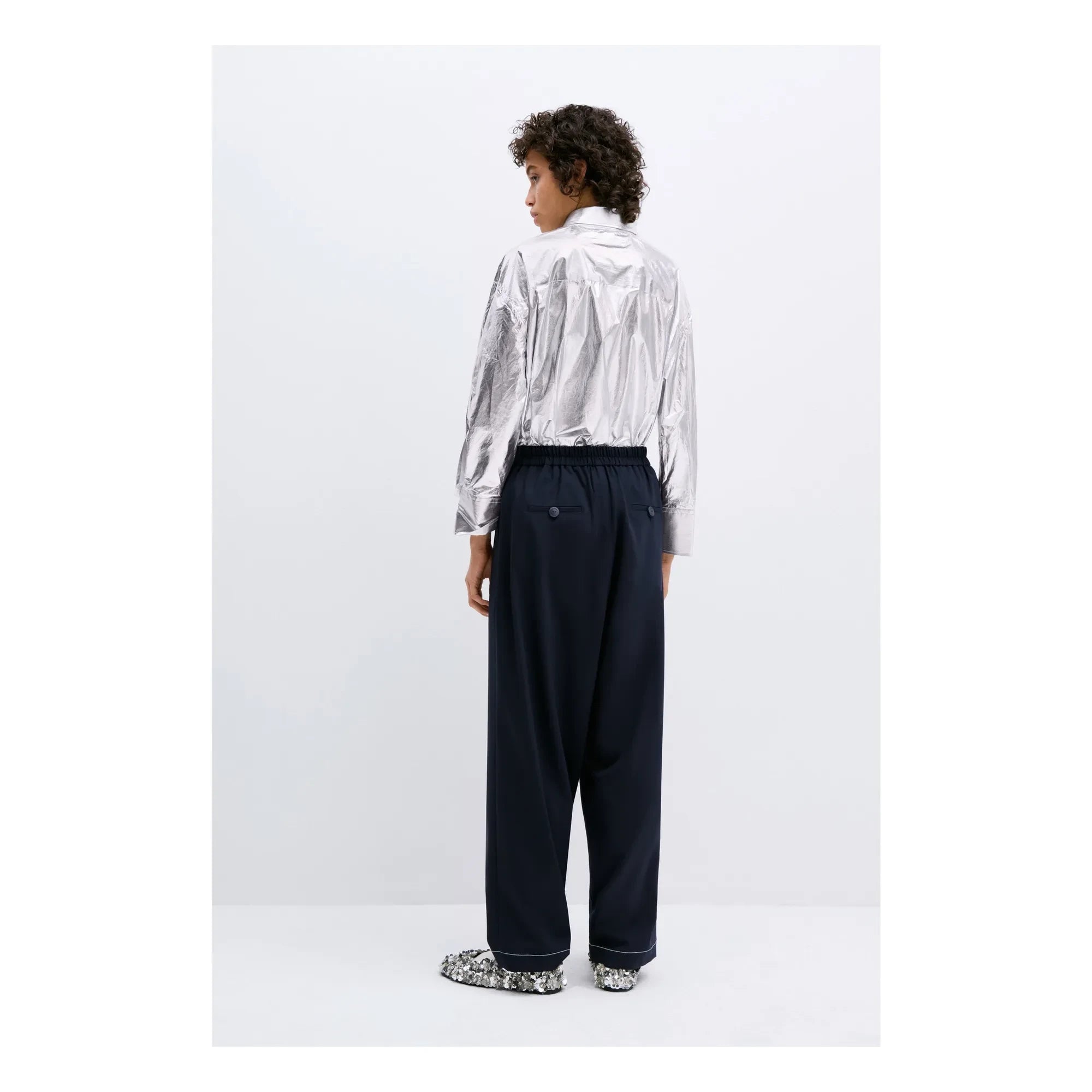 Cordera - Pantalón sastre | Azul marino