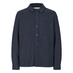 Samsoe Samsoe - Camisa de algodón Sakore | Azul Oscuro
