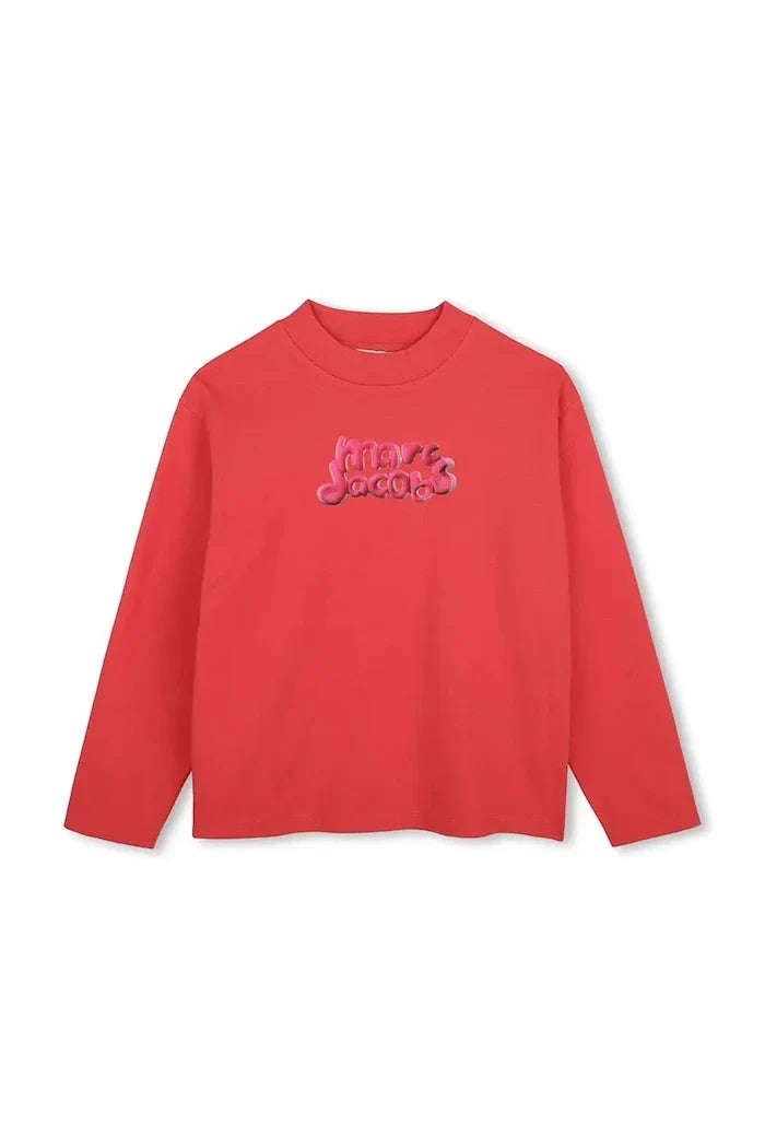 Blusa de algodón de manga larga para niños