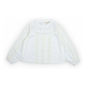 the new society - Dahlia blusa | Blanco