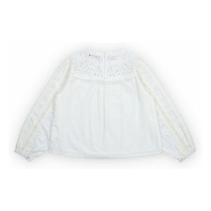 the new society - Dahlia blusa | Blanco