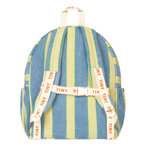 Tinycottons - Mochila vaquera a rayas | Azul