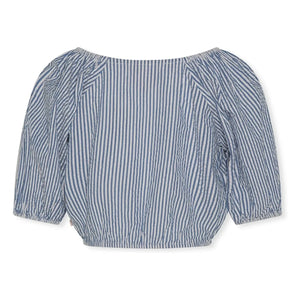AO76 - Blusa Neha a rayas | Azul