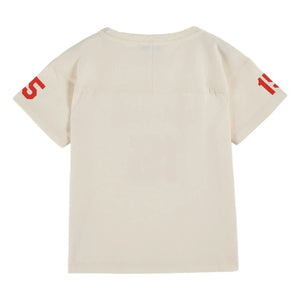 Emile et Ida - Camiseta de algodón orgánico Number | Crudo