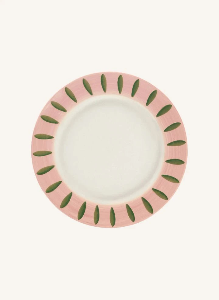 Anna + Nina - Rosebud Plato de Postre | Rosa