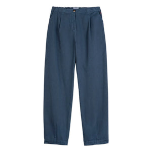 Bobo Choses - Pantalón de Algodón de Corte Recto | Azul Oscuro