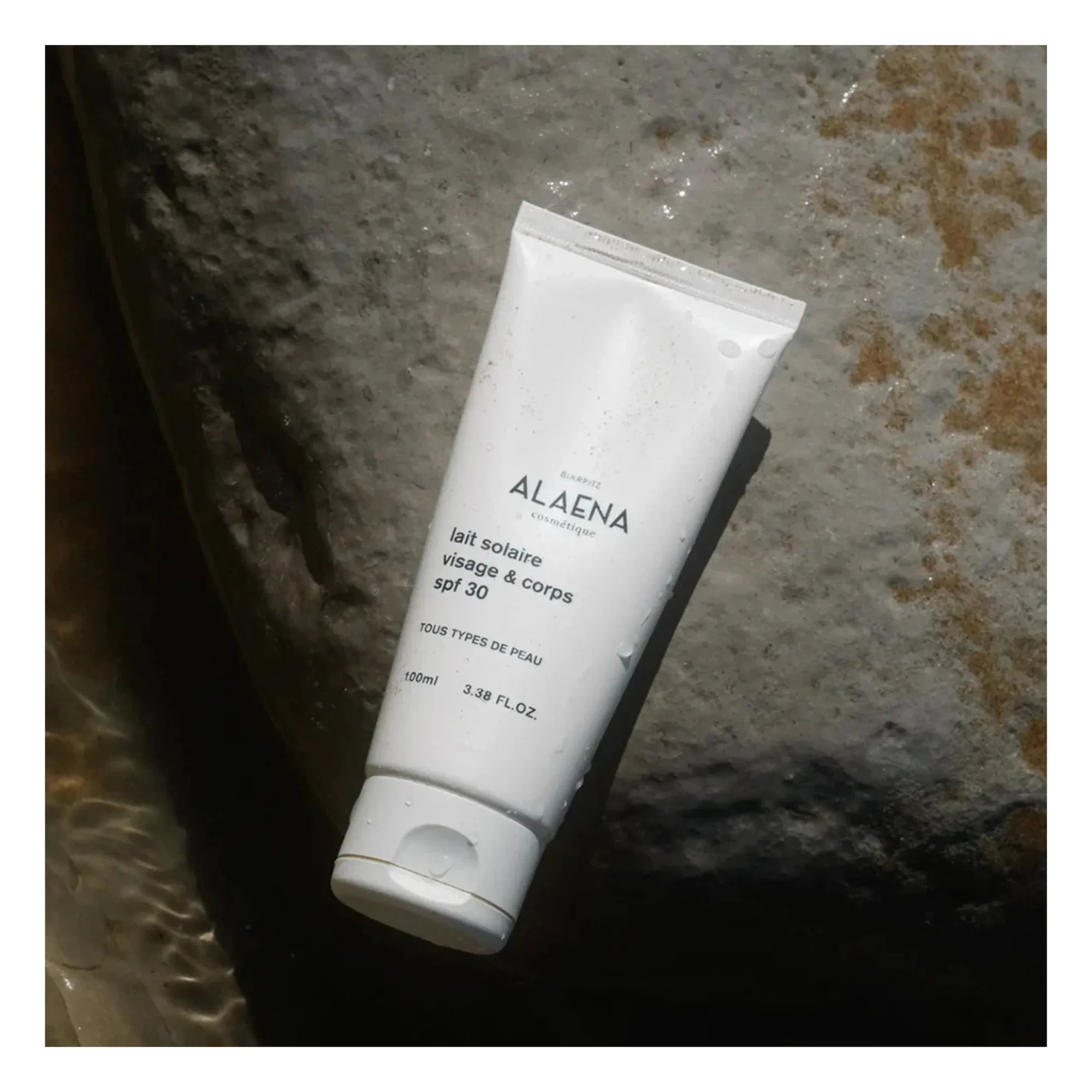 Alaena - Loción solar corporal y facial SPF30 - 100ml