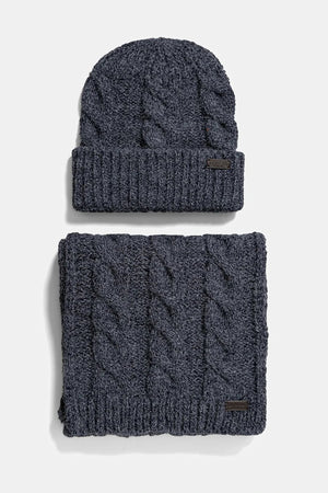 Gorro y bufanda Barbour