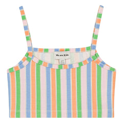 We Are Kids - Vic Rayas Algodón Orgánico Crop Top | Rosa Pálido