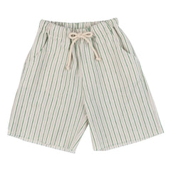 Babe & Tess - Pantalón corto Bermuda a rayas Sebi | Verde