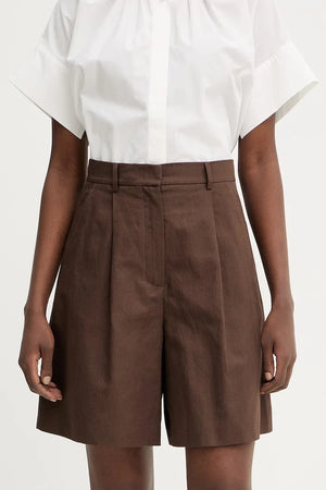 Shorts de lino Weekend Max Mara ECUBA