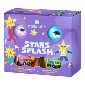 Nailmatic Kids - Set Estrellas Salpicadas
