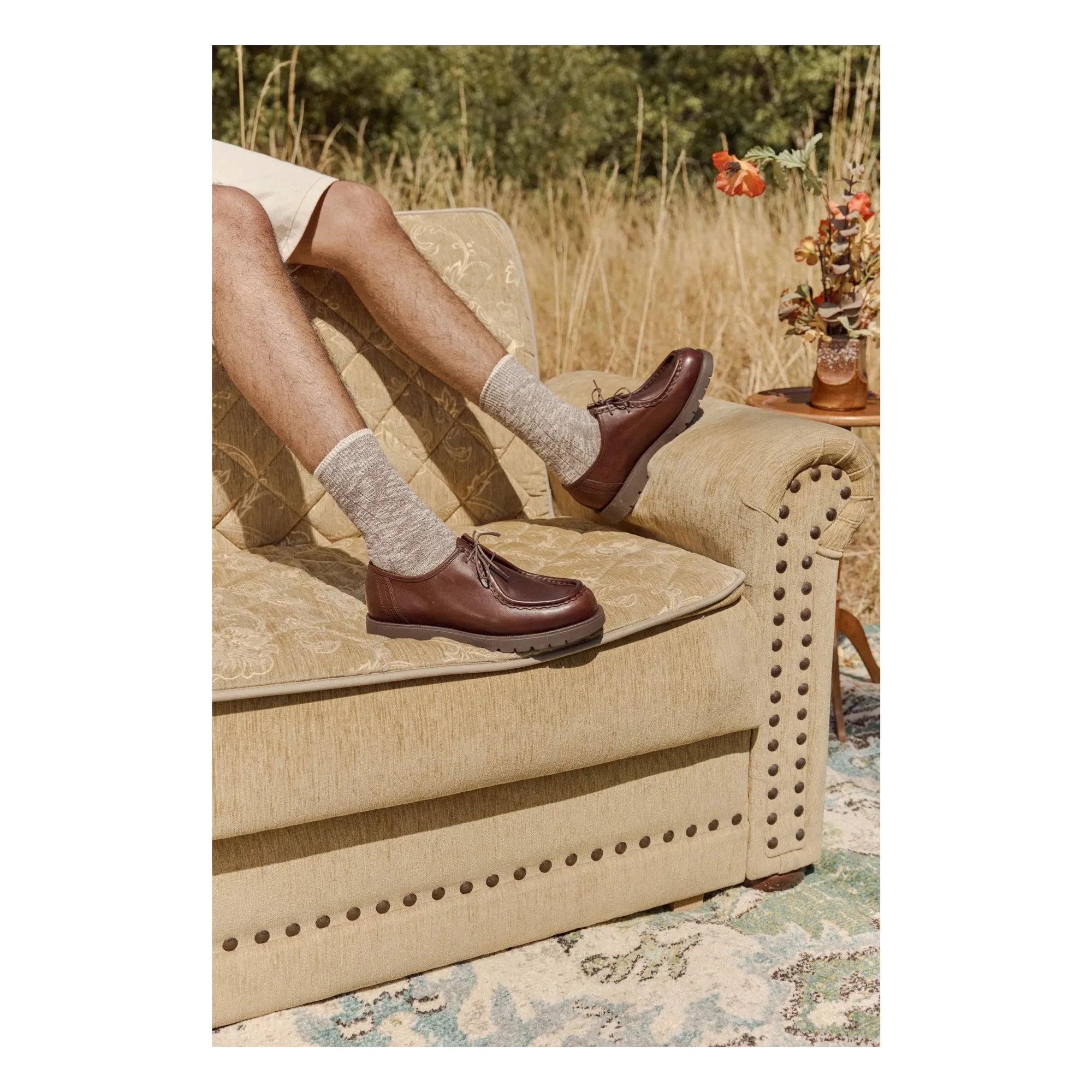 Kleman - Padror A Zapatos Derby de Cuero | Marrón
