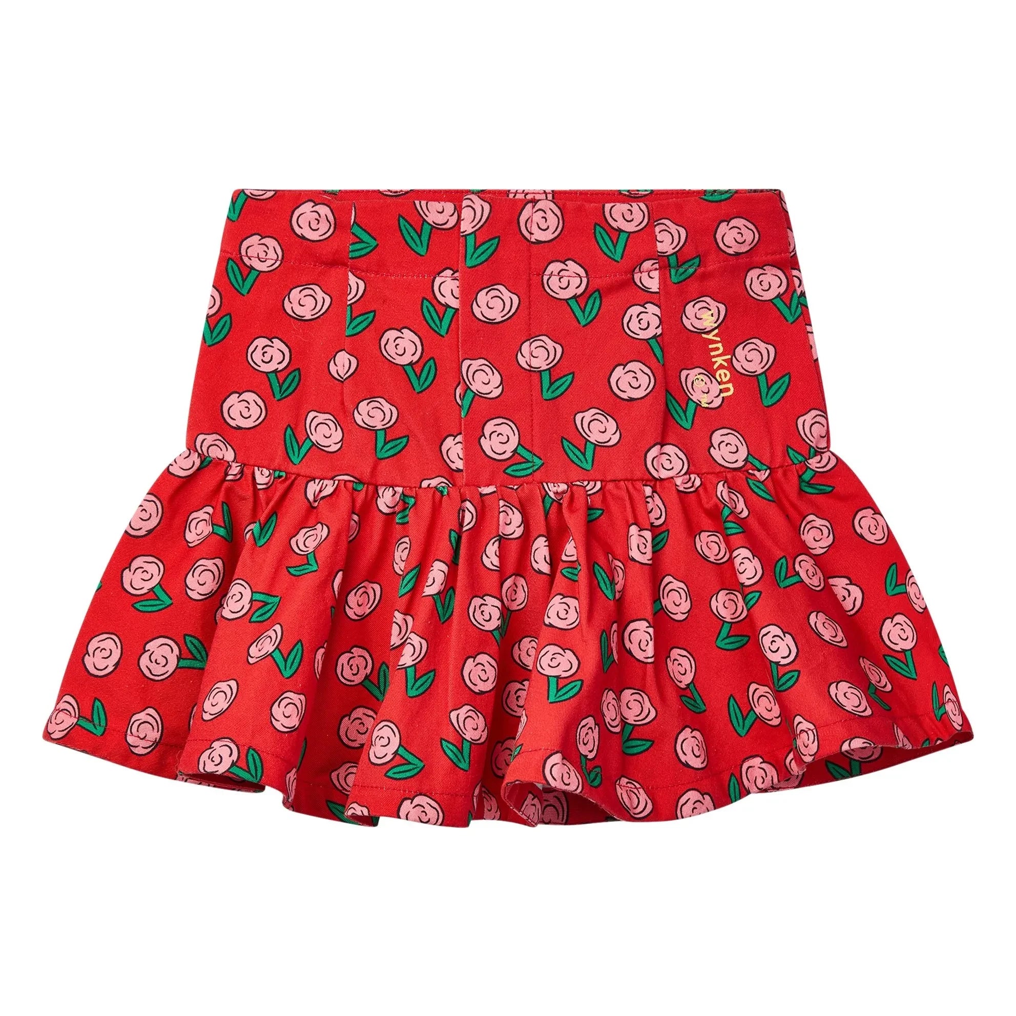 Wynken - Falda de denim Cloud | Rojo